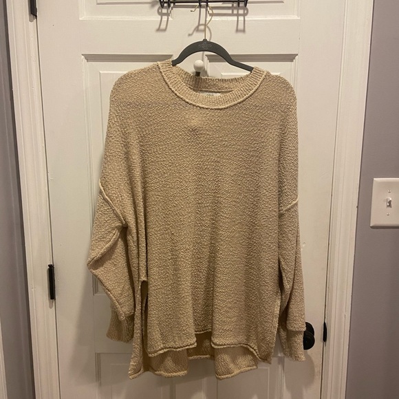 Aerie Deconstructed Crew Sweater 